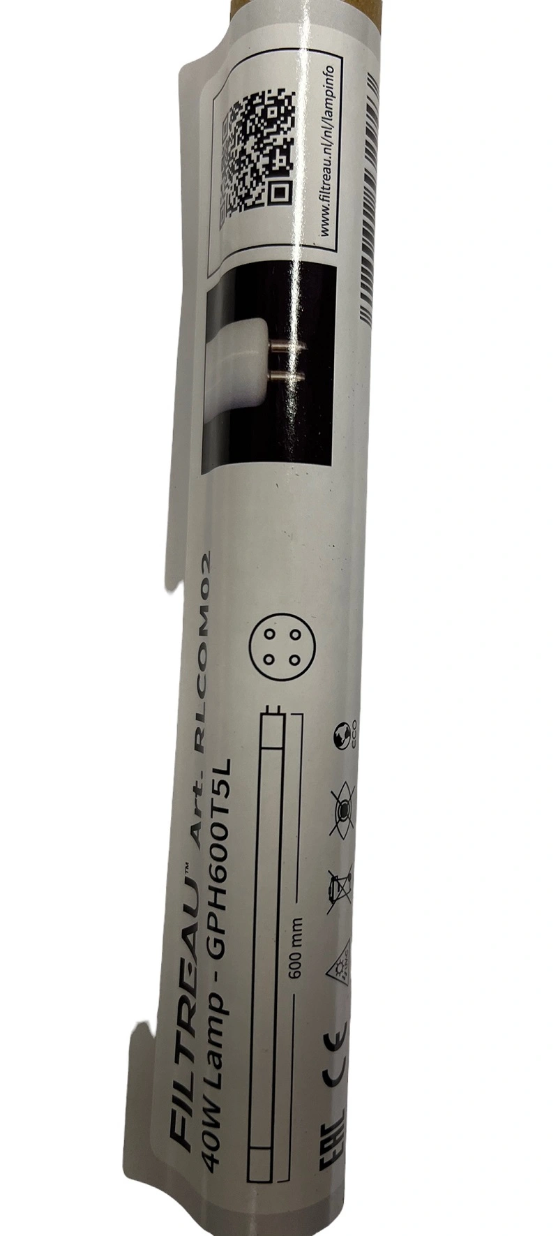 Filtreau UV-C Compact 40 watt UVC Lys
